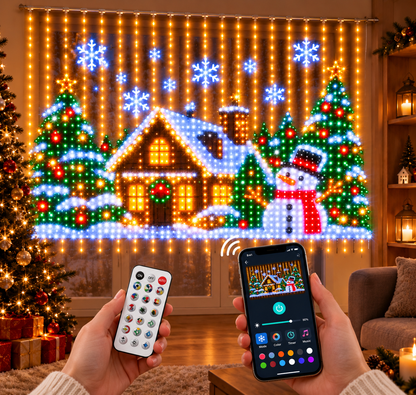 Nerovia™ Christmas Led Curtain Light