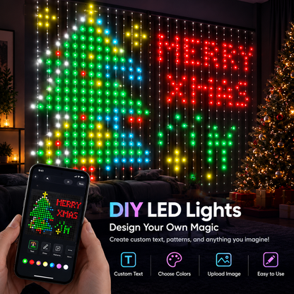 Nerovia™ Christmas Led Curtain Light